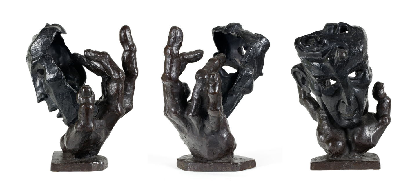 HAND AND MASK, E. NEIZVESTNY