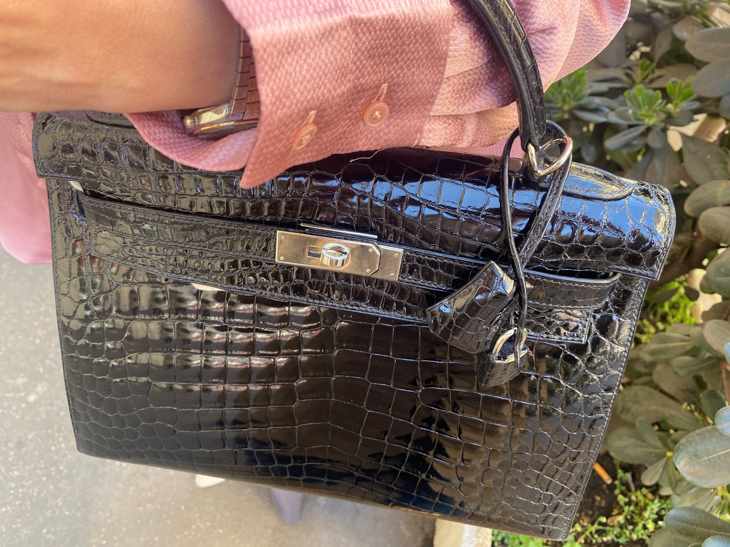 BORSA KELLY 28 HERMÈS COCCODRILLO
