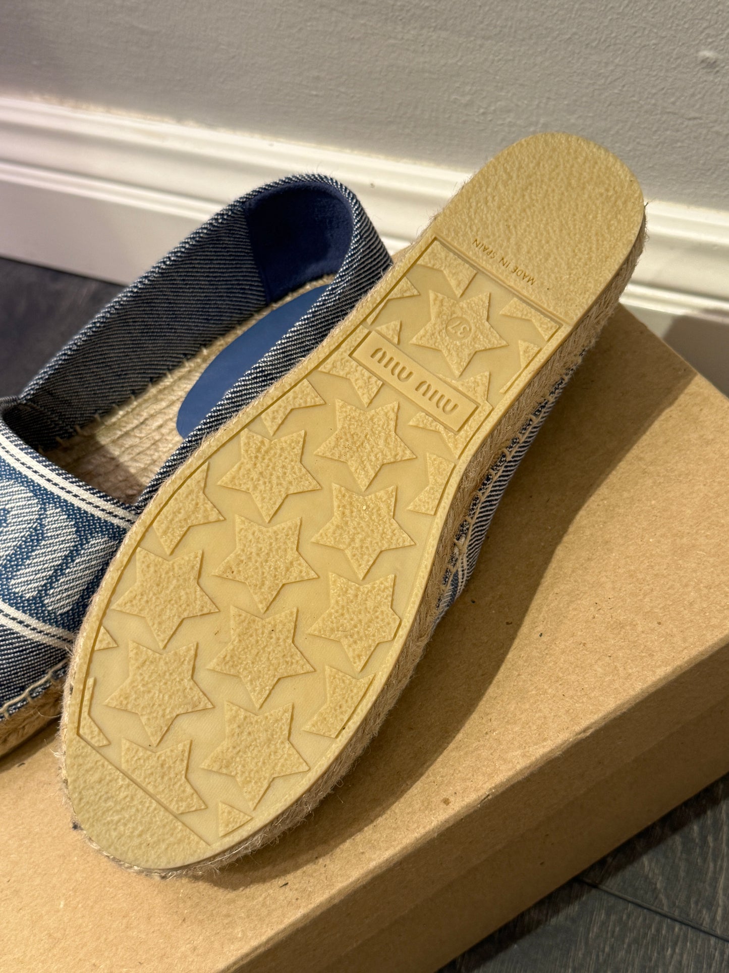 ESPADRILLAS MIU MIU DENIM