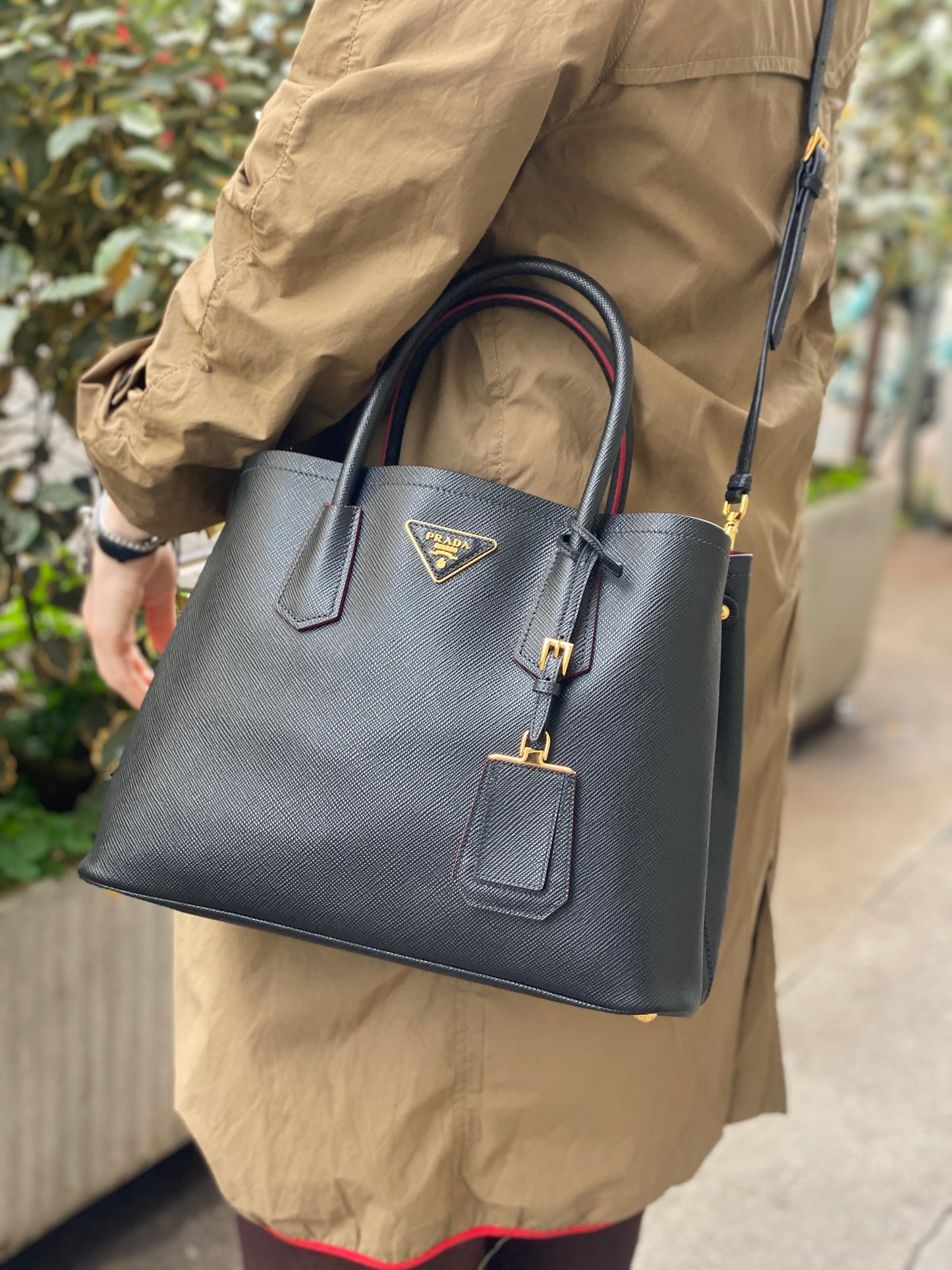 BORSA PRADA DOUBLE