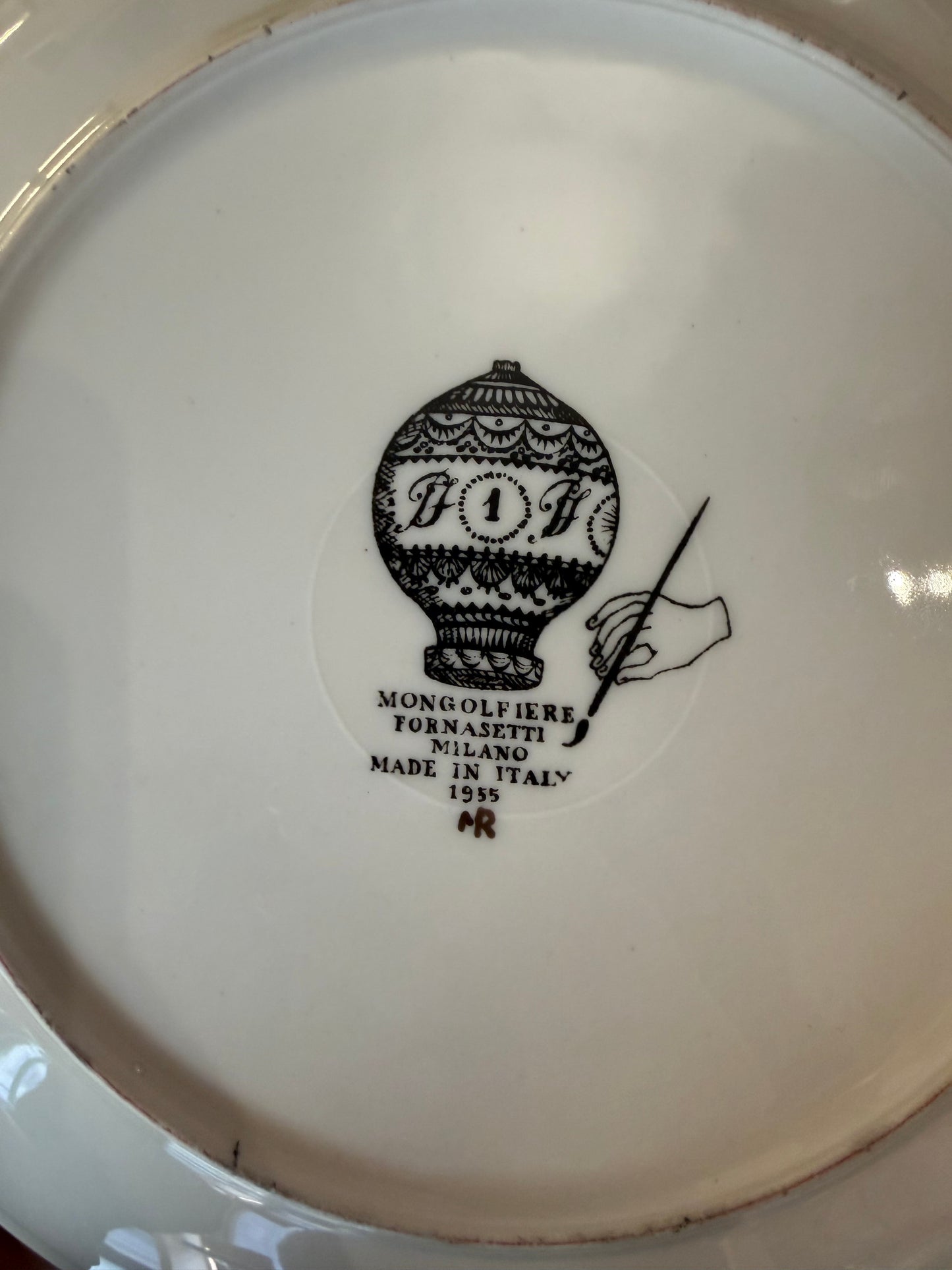 PIATTI FORNASETTI MONGOLFIERE