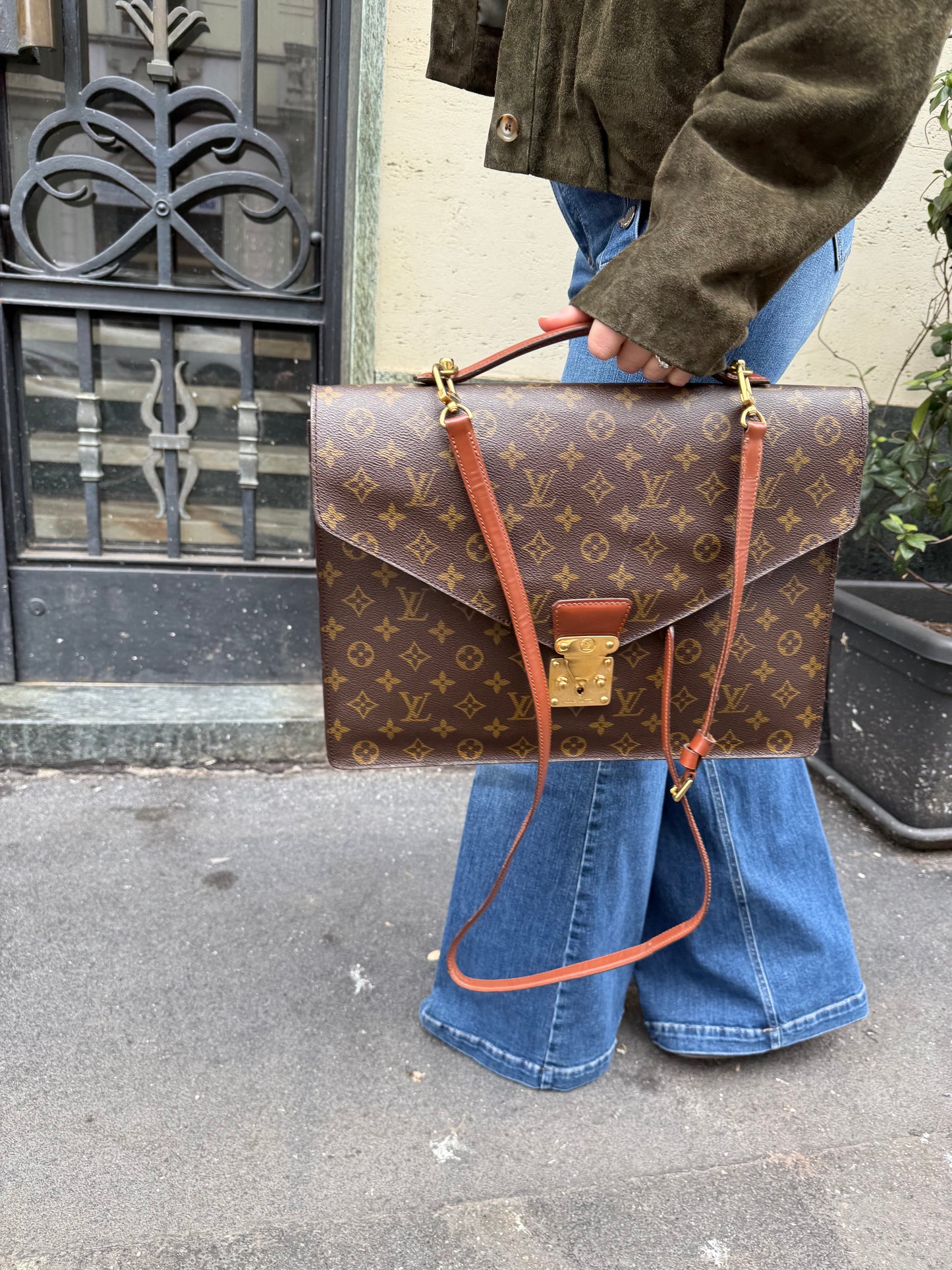 Cartella vintage Louis Vuitton