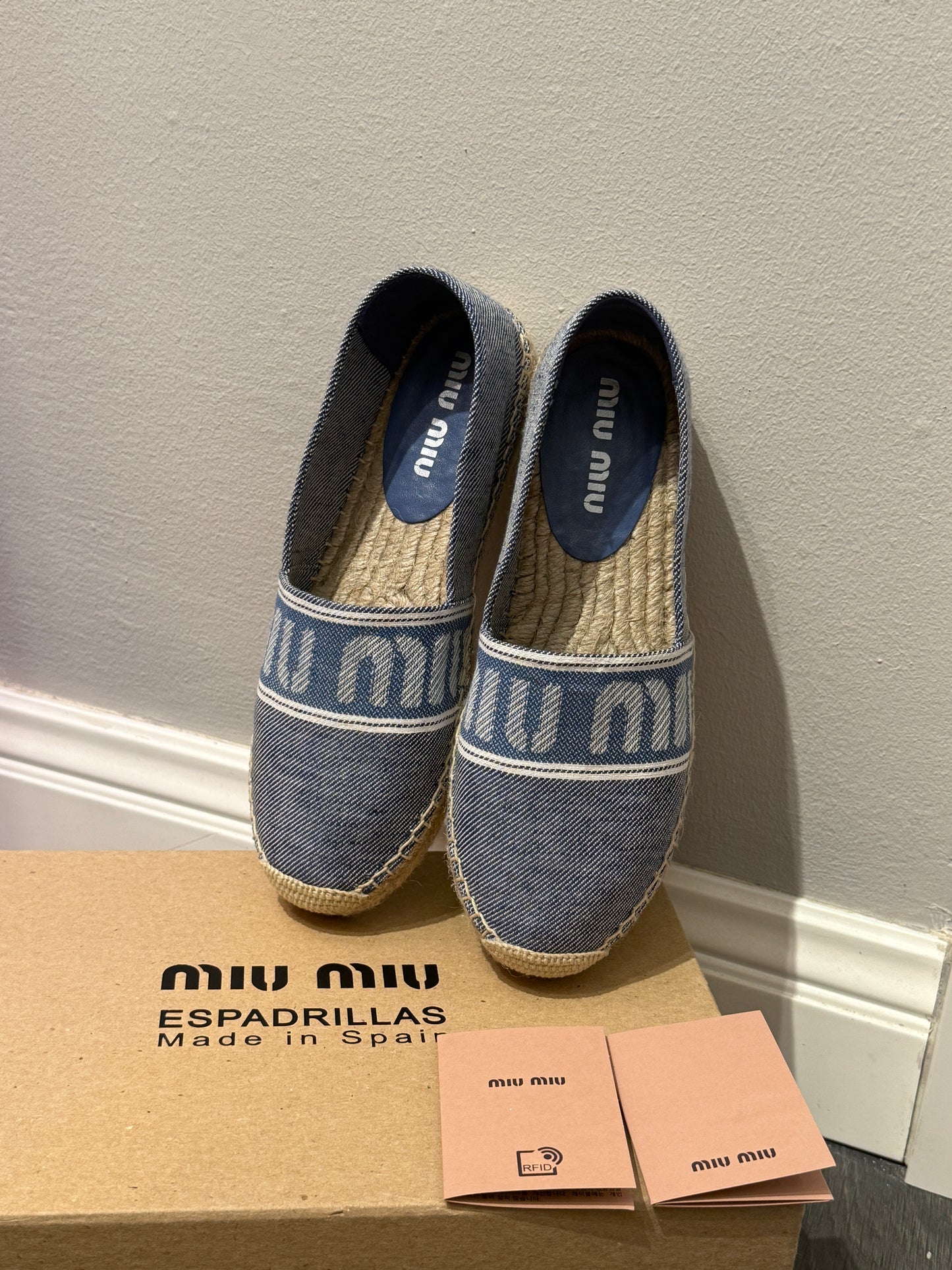ESPADRILLAS MIU MIU DENIM