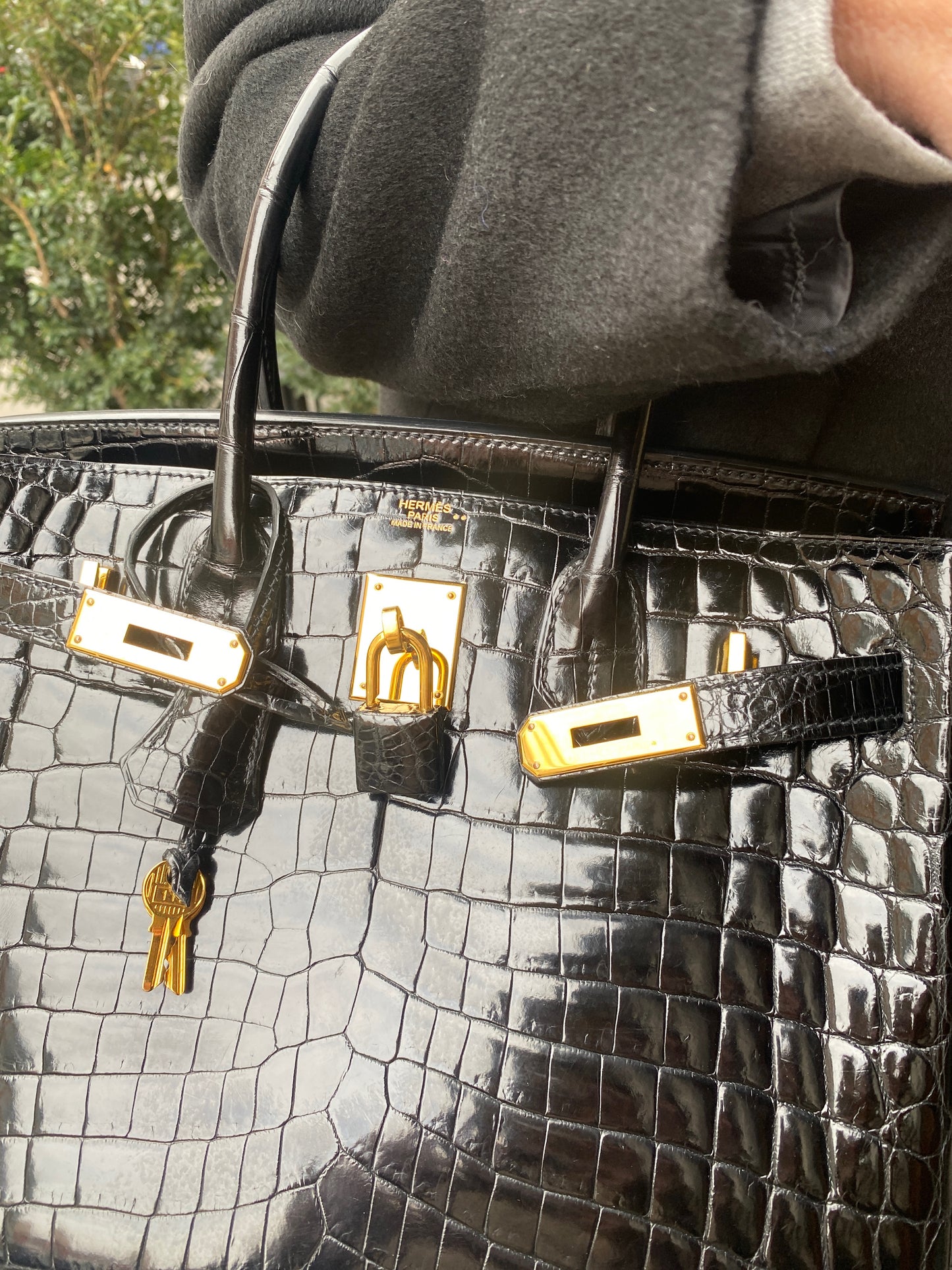 BIRKIN HERMES IN COCCODRILLO