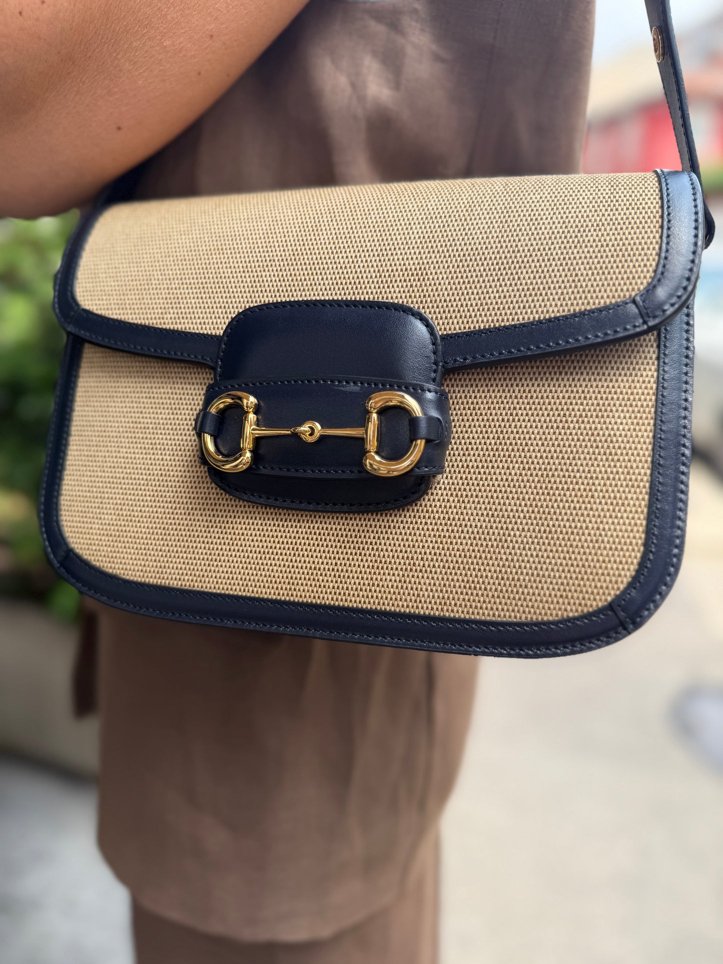 BORSA GUCCI HORSEBIT 1955 CANVAS