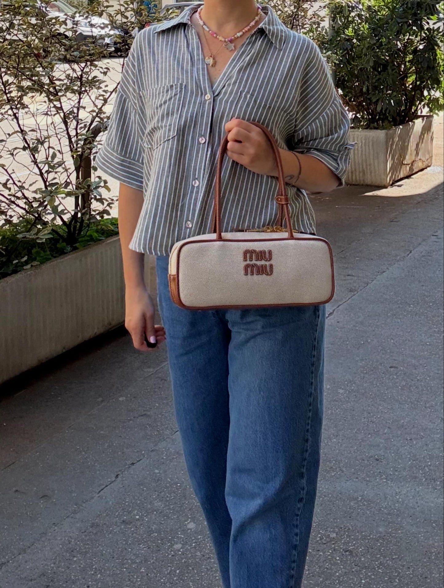Bauletto MiuMiu Beau cotone