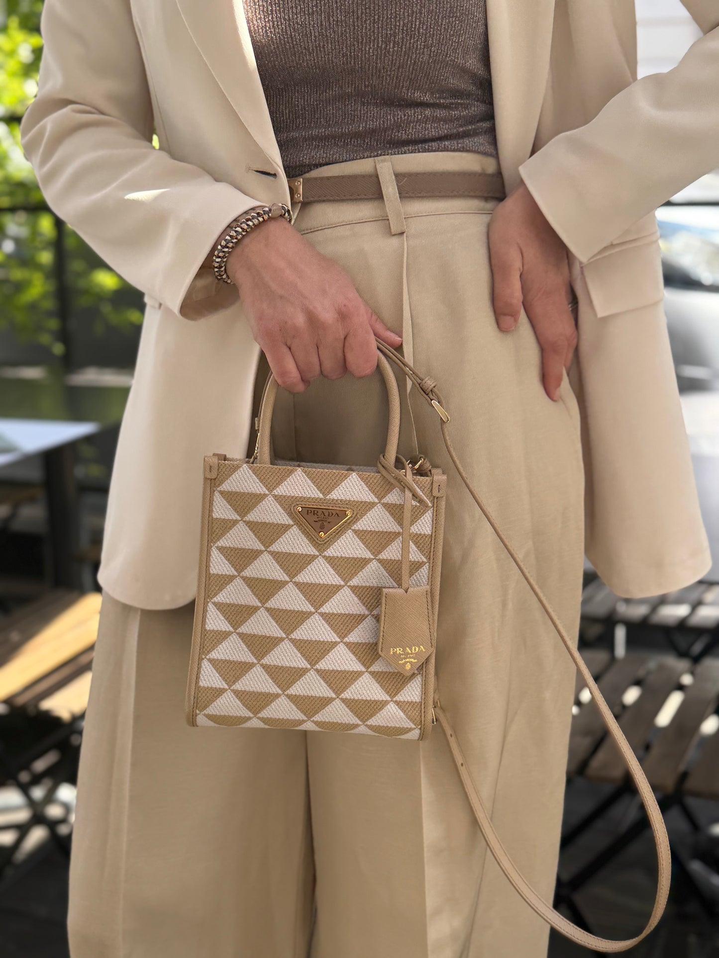 Prada Symbole tracolla