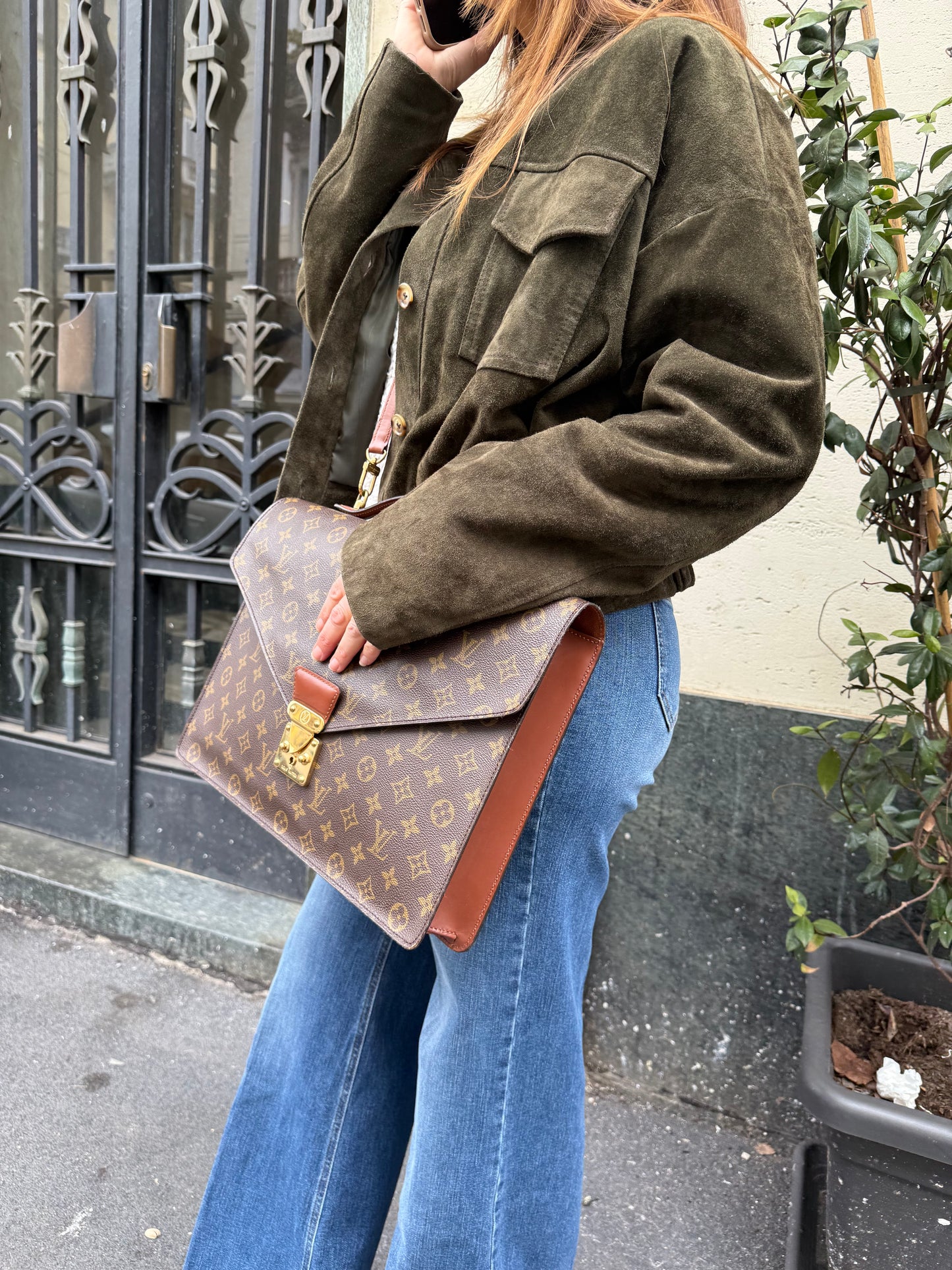 Cartella vintage Louis Vuitton