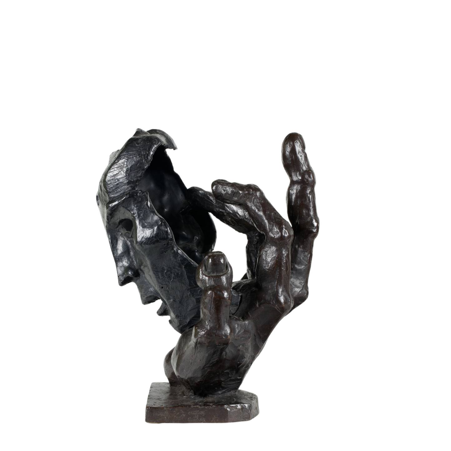 HAND AND MASK, E. NEIZVESTNY