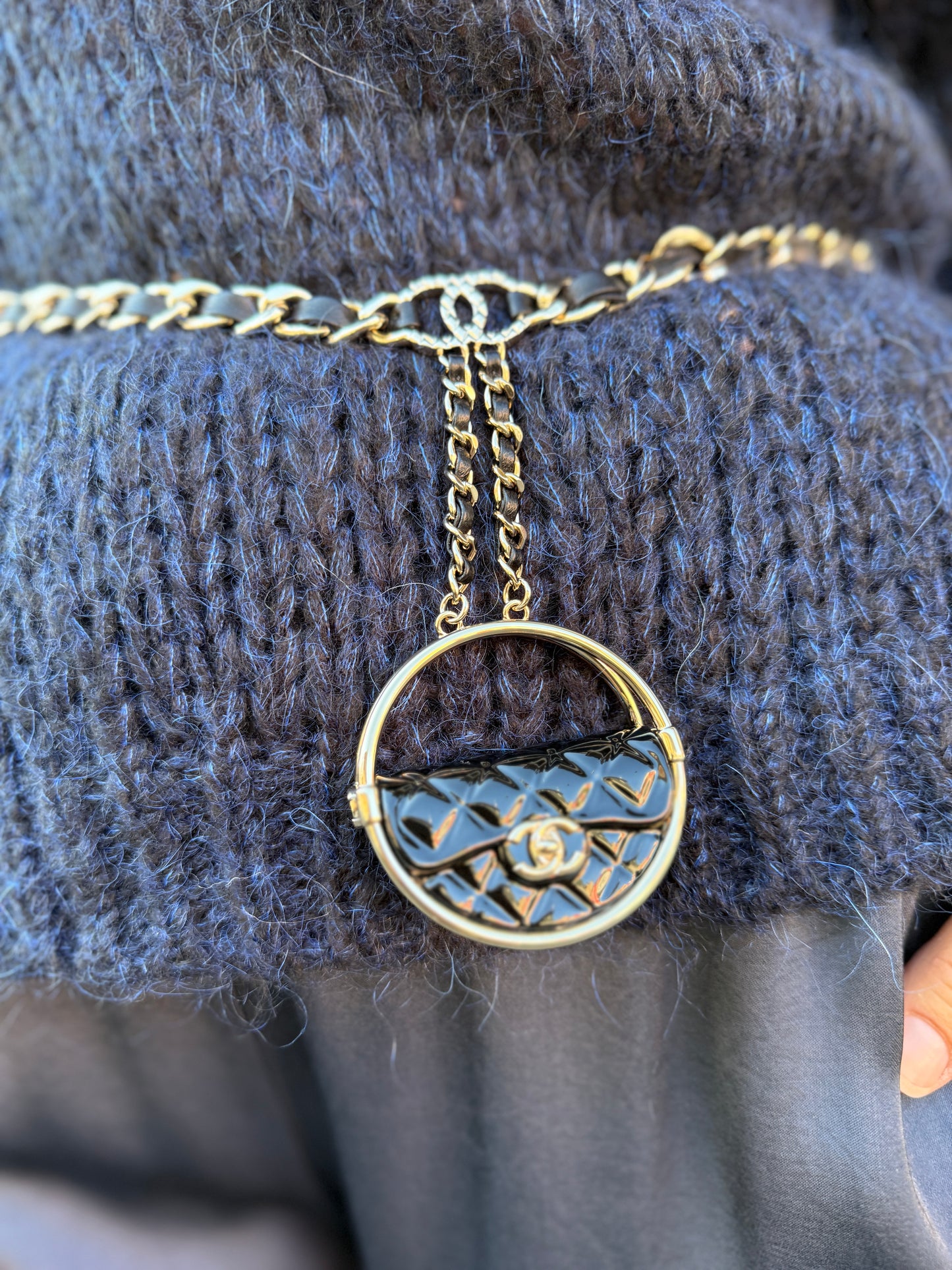 Cintura Chanel borsetta