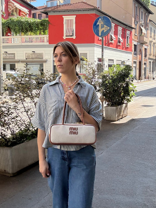 Bauletto MiuMiu Beau cotone