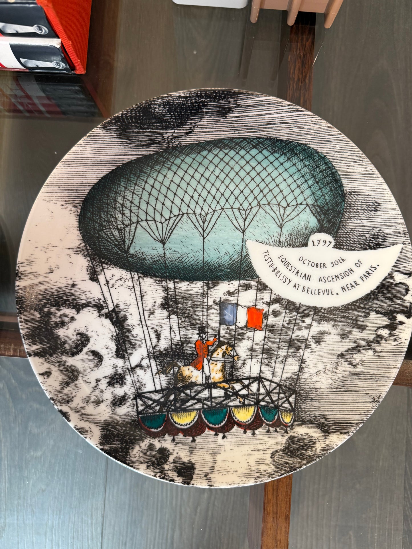 PIATTI FORNASETTI MONGOLFIERE
