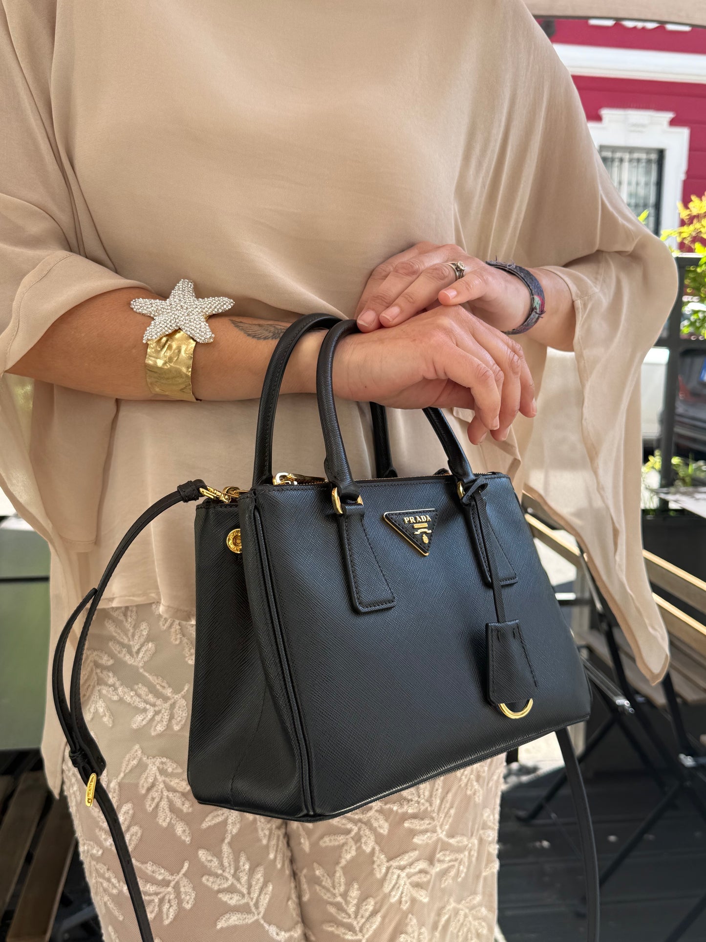 Prada Galleria small nera