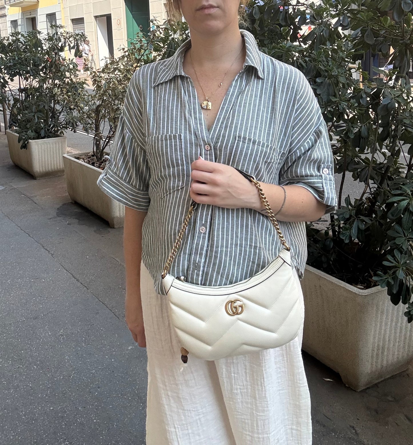 Borsa Gucci bianca