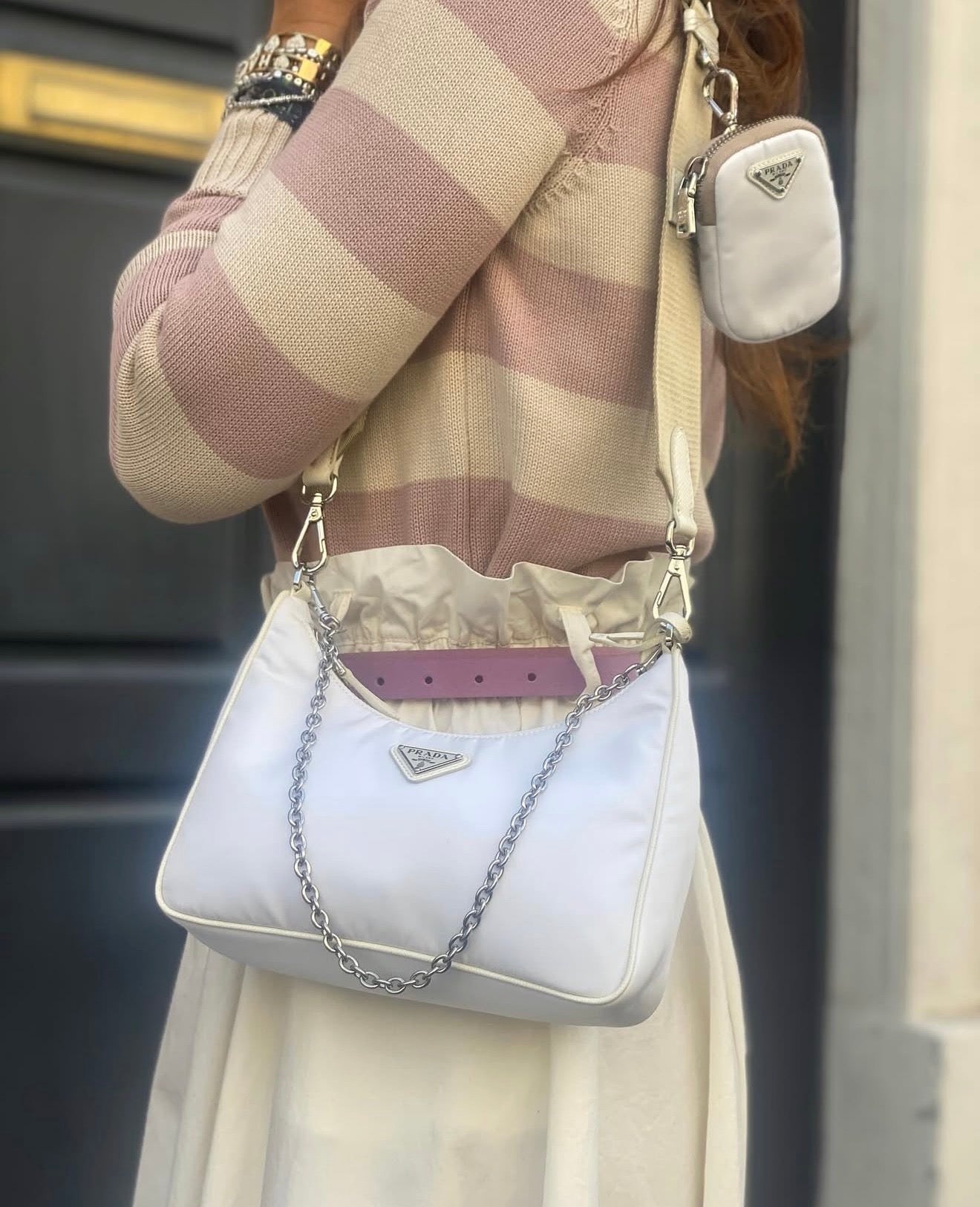 Borsa Prada reedition 2005 bianca