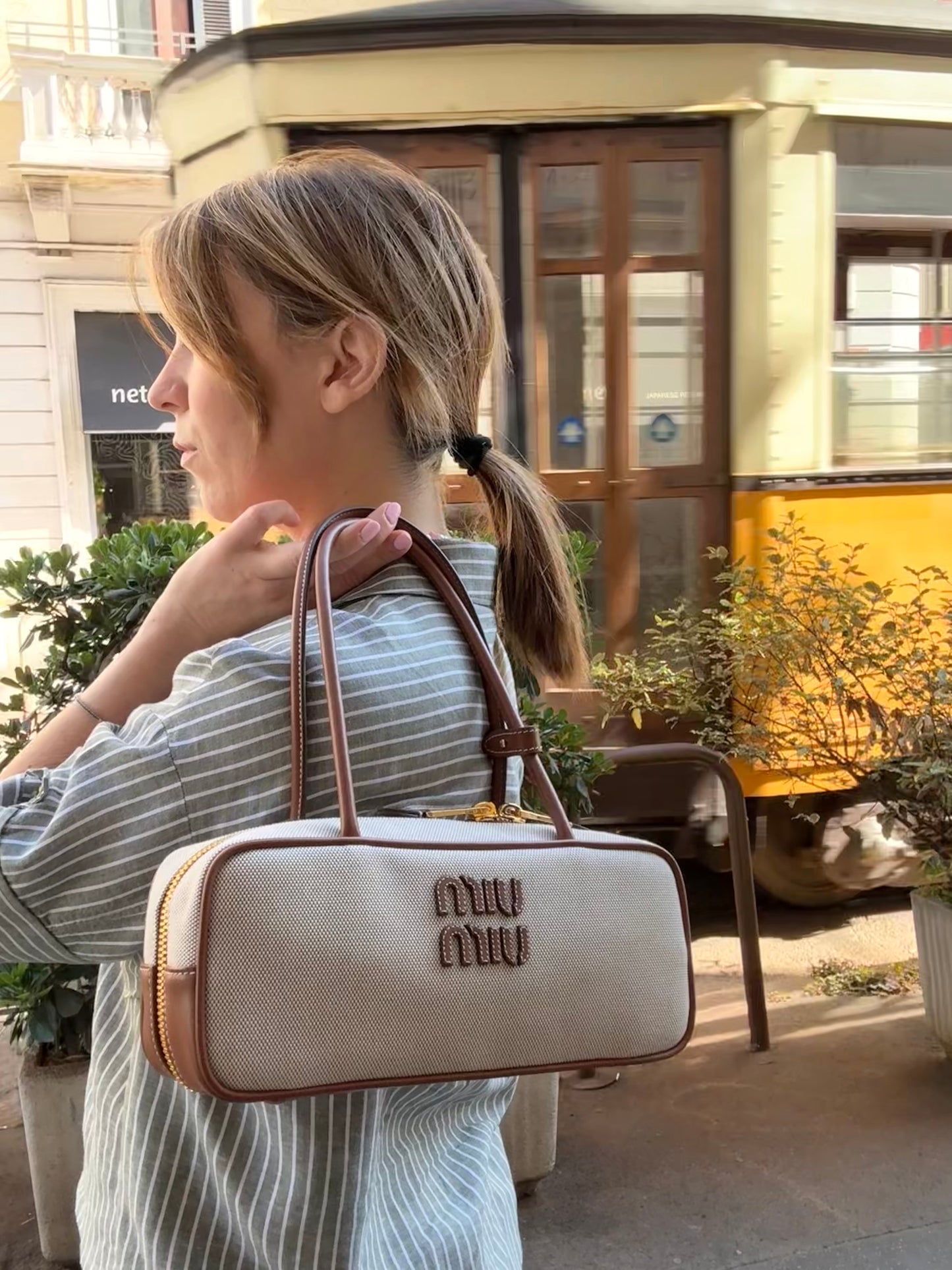 Bauletto MiuMiu Beau cotone