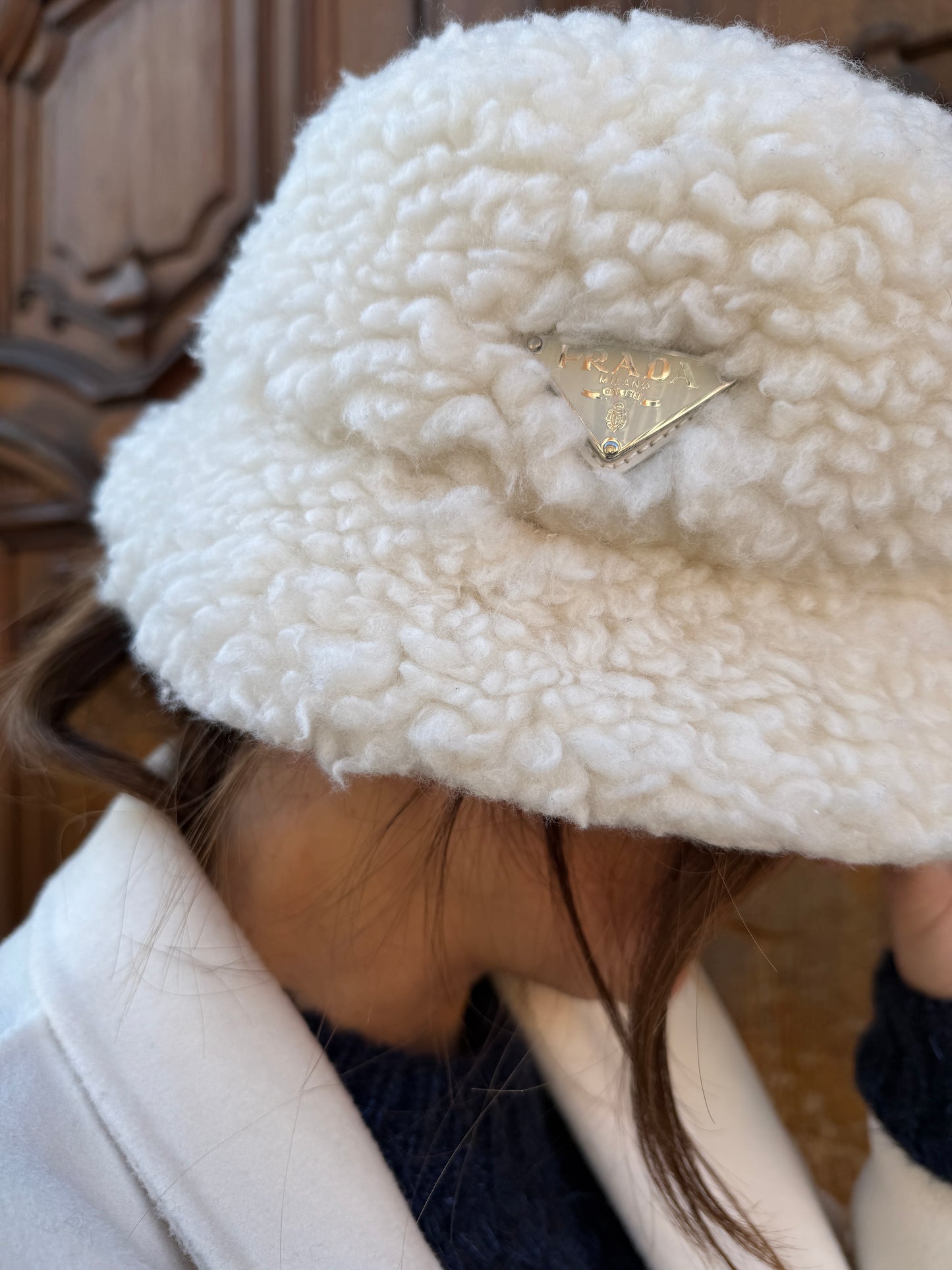 Cappello Prada boucle’