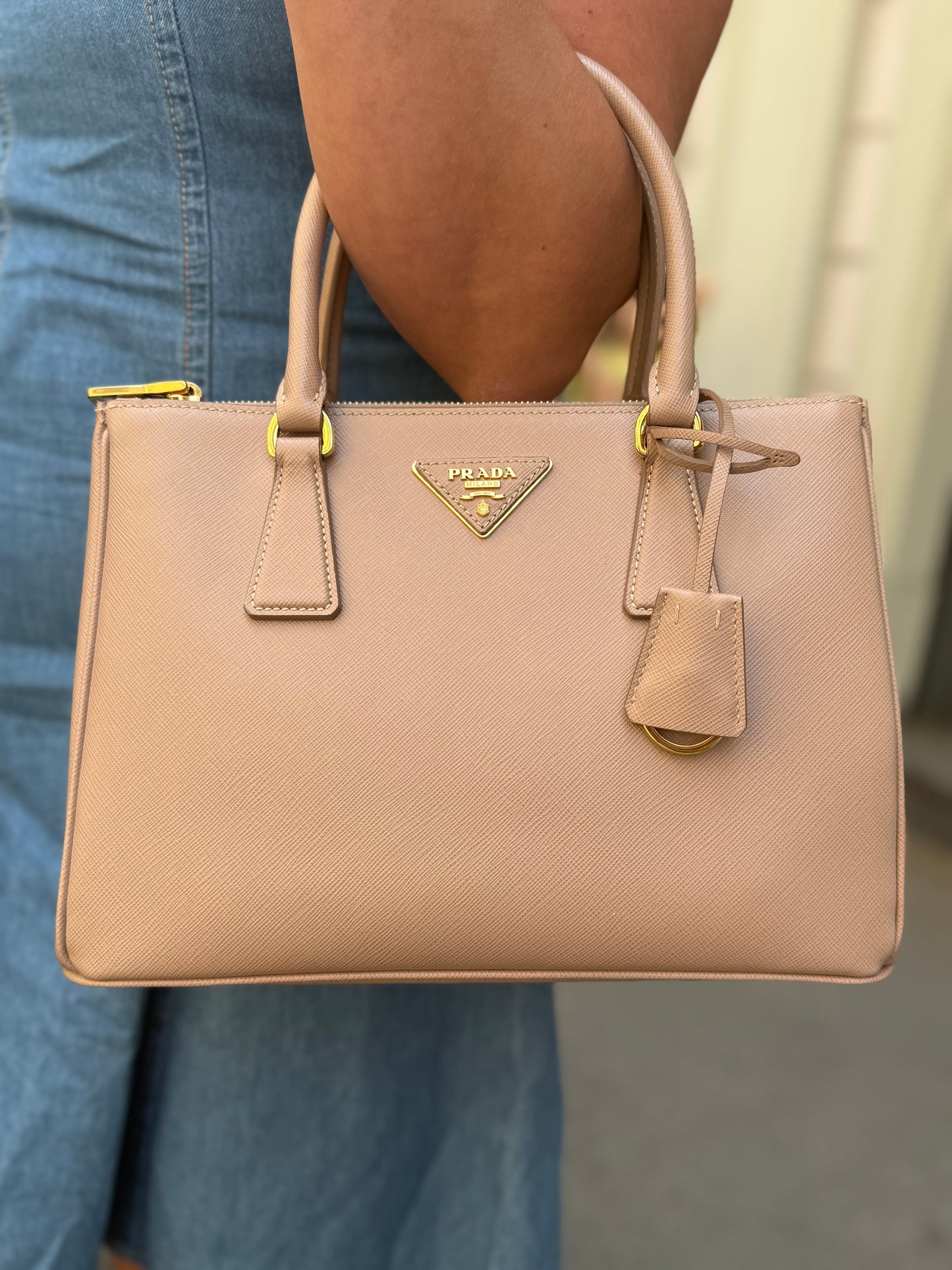 Borsa Prada Galleria medium cameo