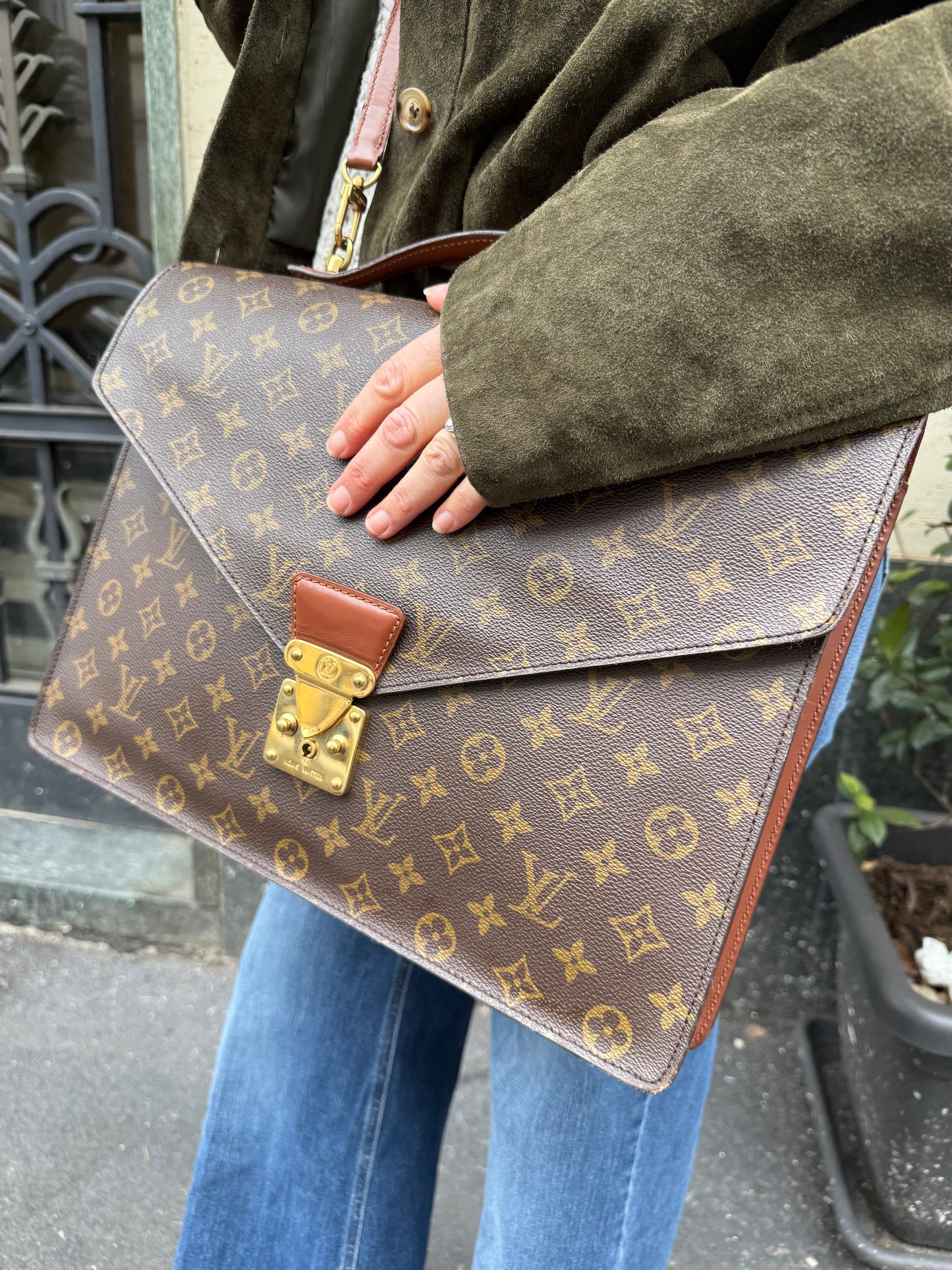 Cartella vintage Louis Vuitton