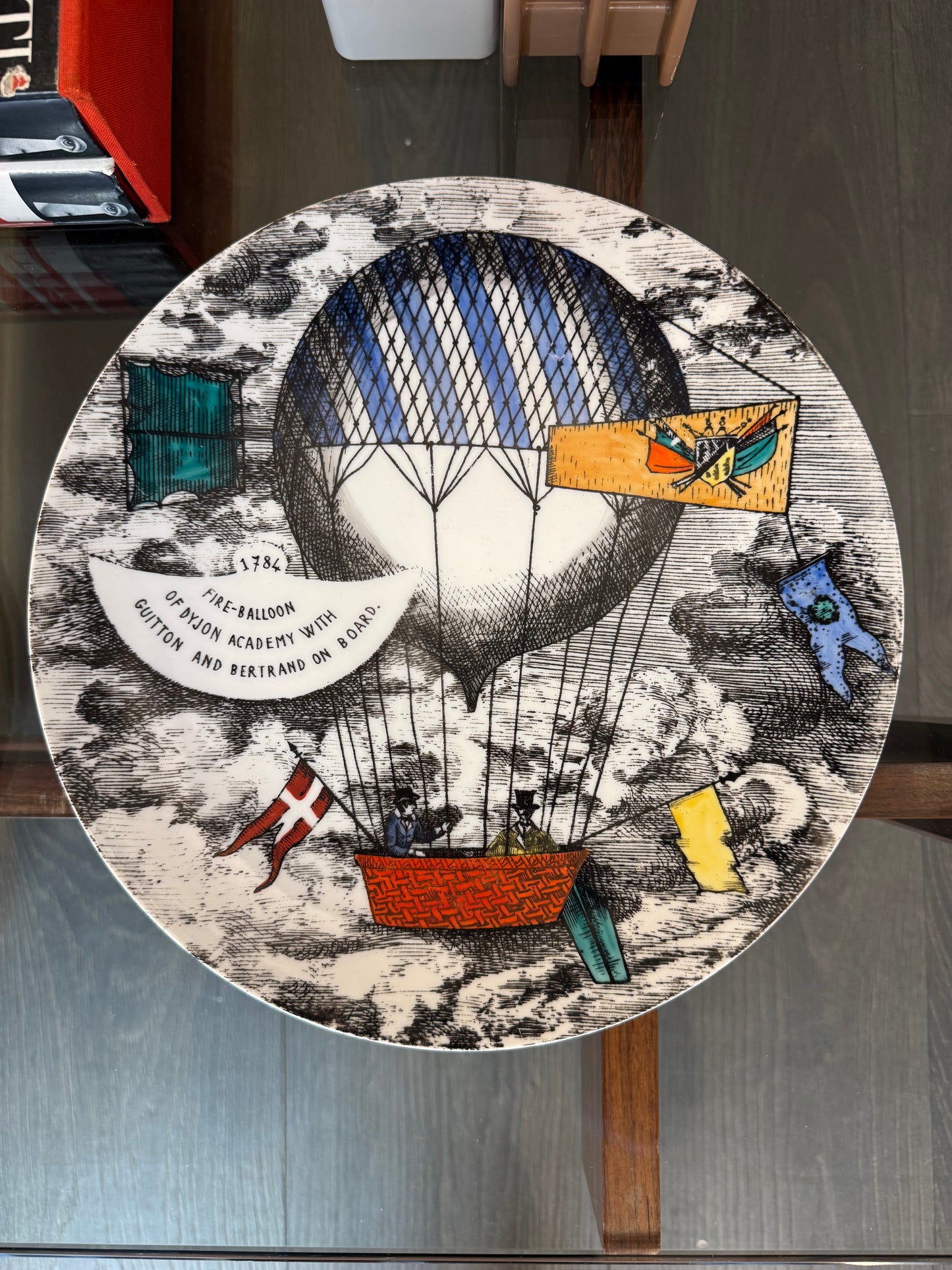 PIATTI FORNASETTI MONGOLFIERE