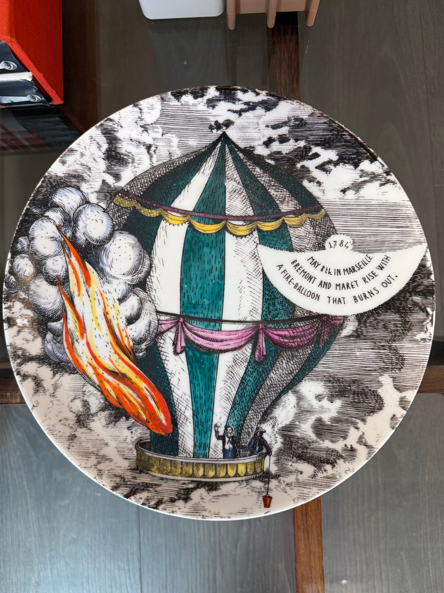 PIATTI FORNASETTI MONGOLFIERE