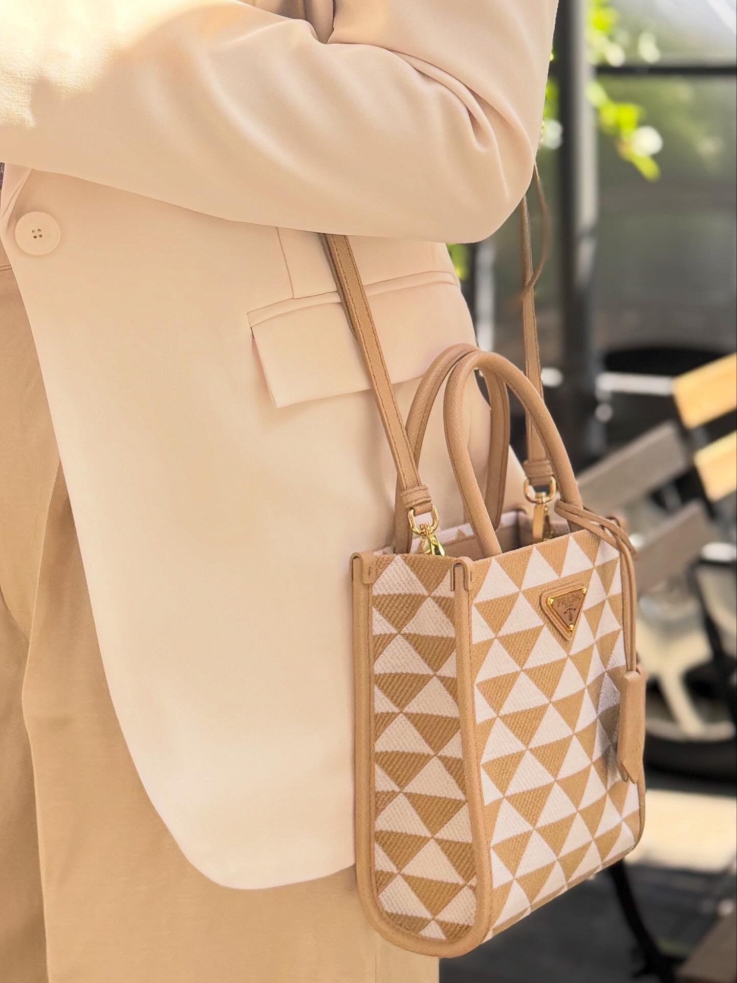 Prada Symbole tracolla