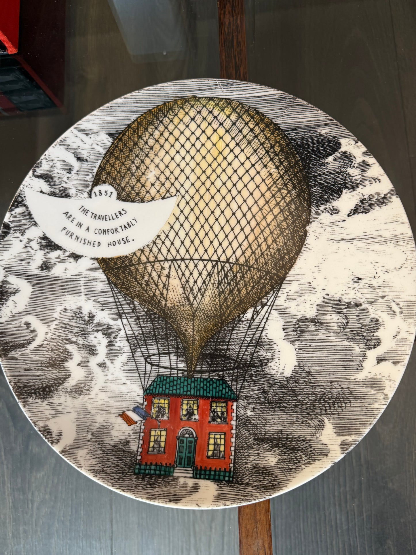 PIATTI FORNASETTI MONGOLFIERE