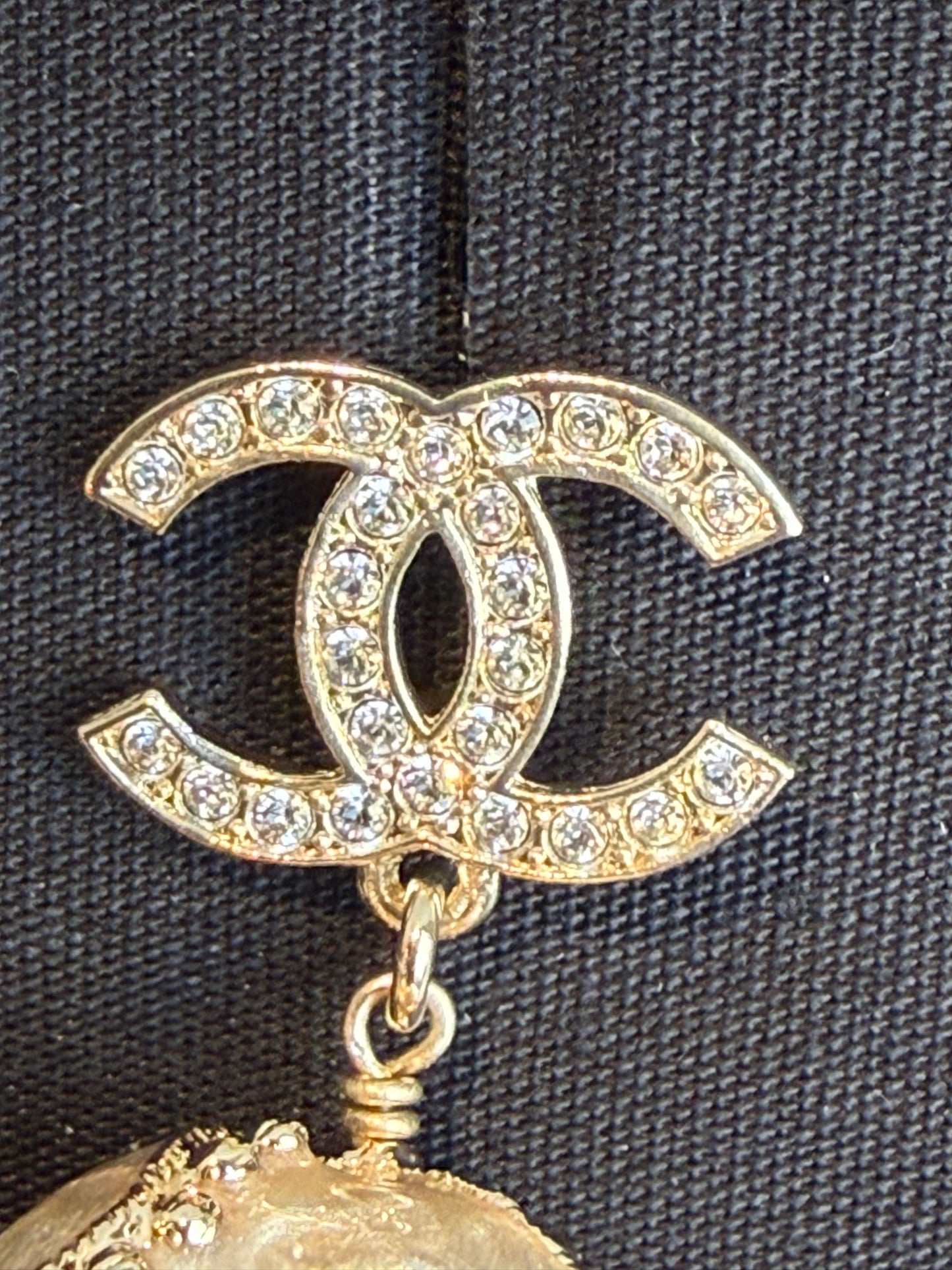 Orecchini Chanel Camelia pendente