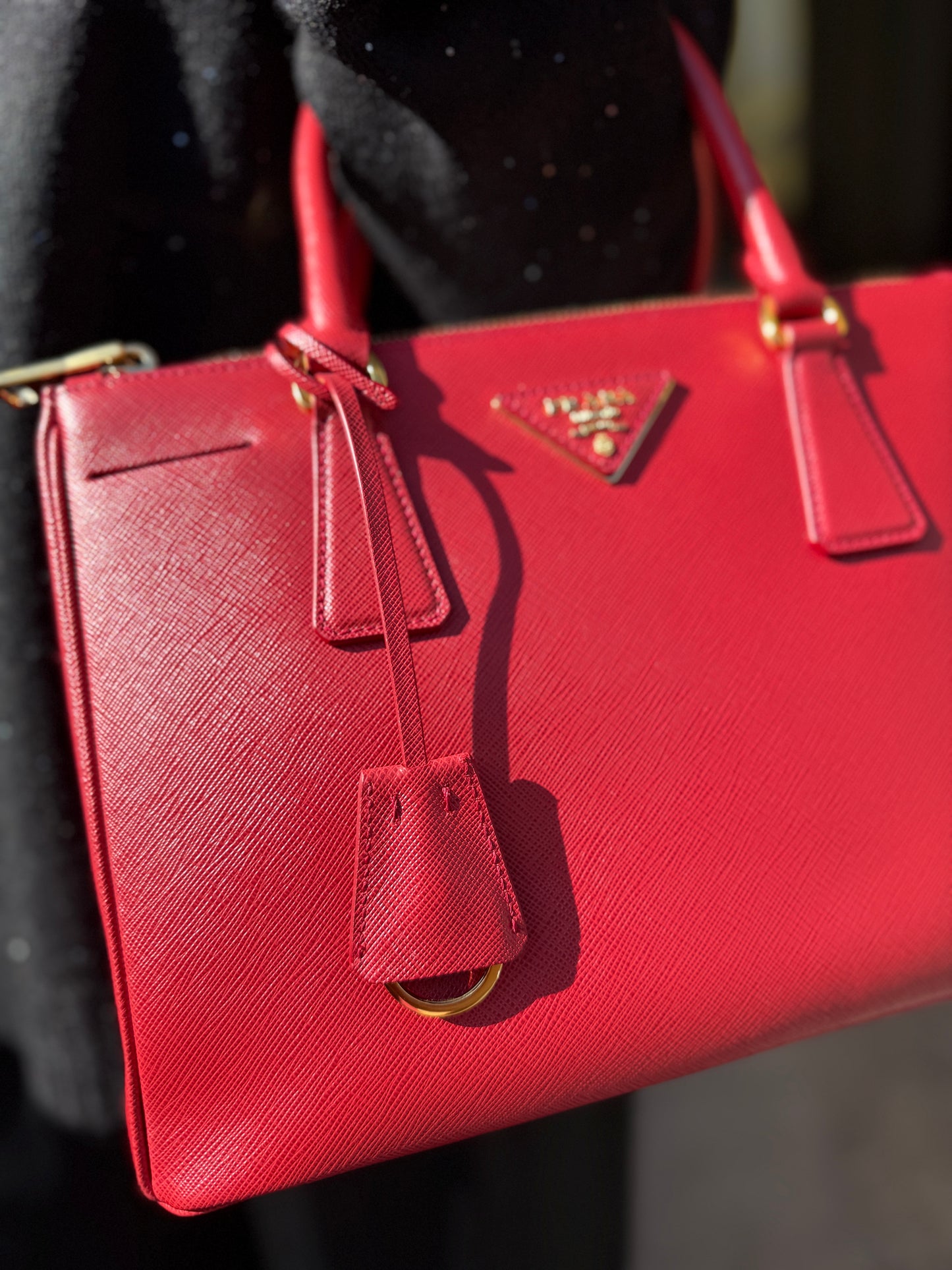 Prada “Galleria” small rossa