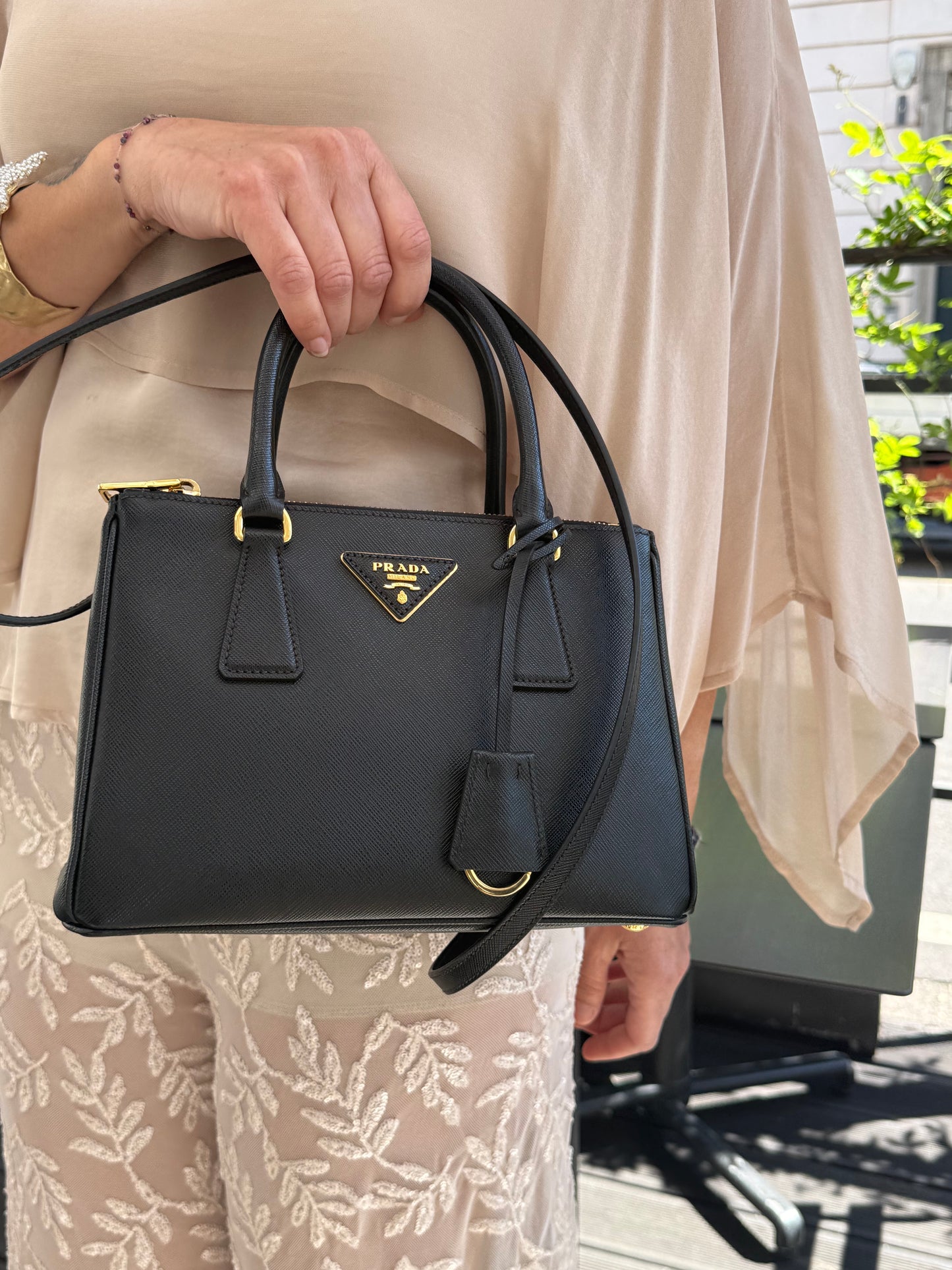 Prada Galleria small nera