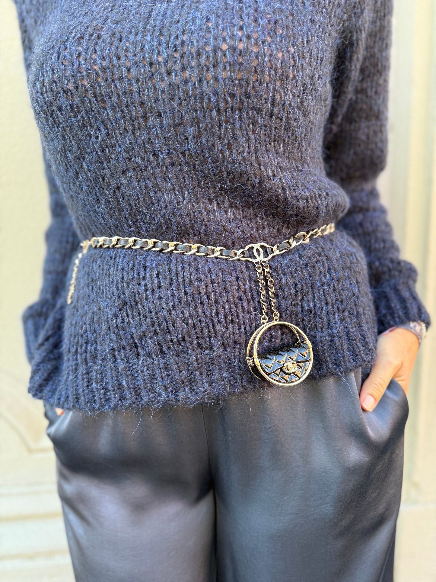 Cintura Chanel borsetta