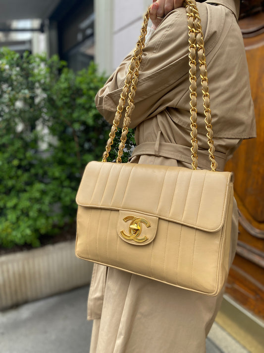 CHANEL MAXI JUMBO PELLE