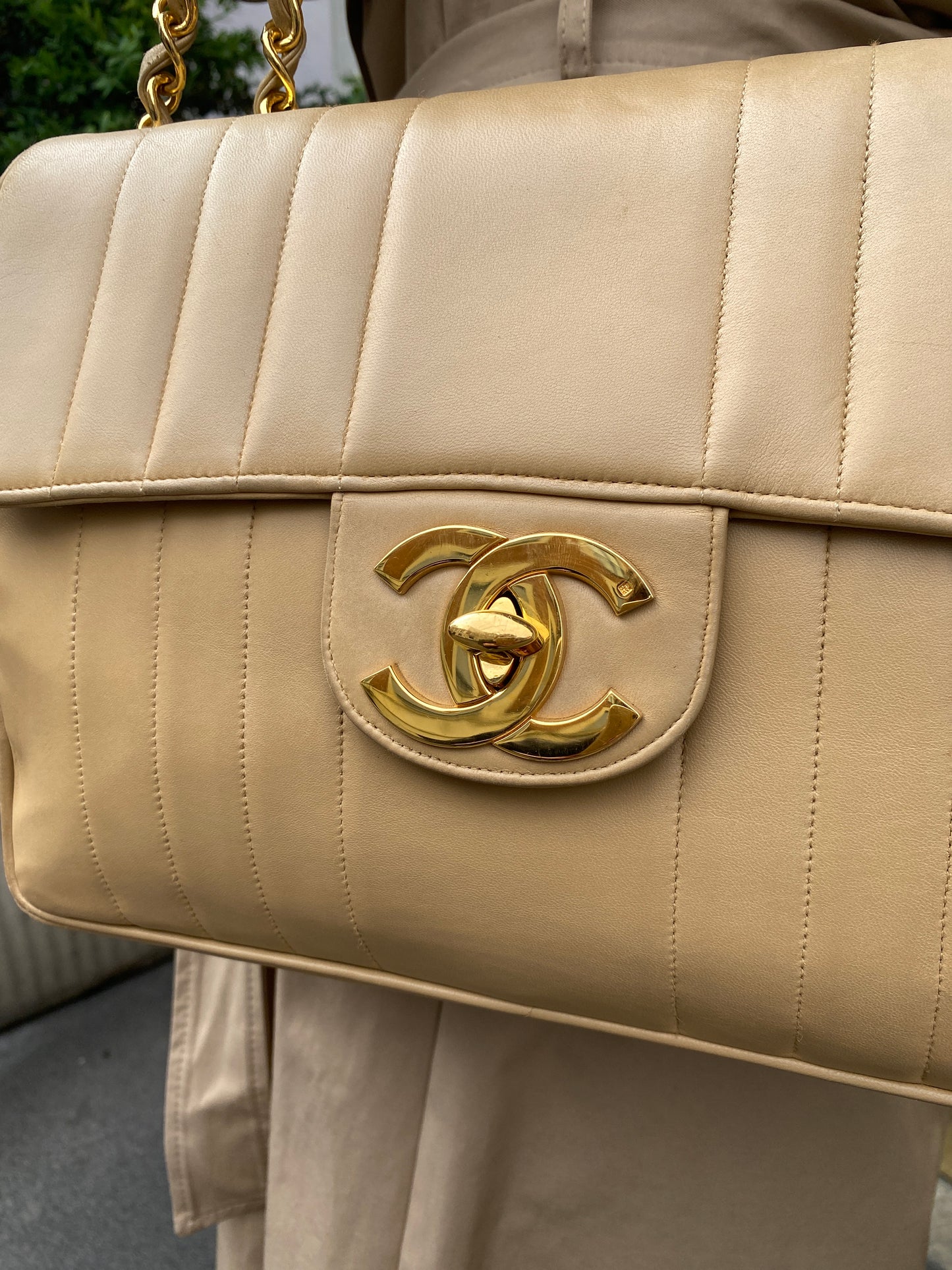 CHANEL MAXI JUMBO PELLE
